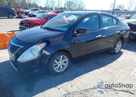2018 Nissan Versa 1.6 Sv z USA, uszkodzony, nr VIN 3N1CN7AP5JL856260